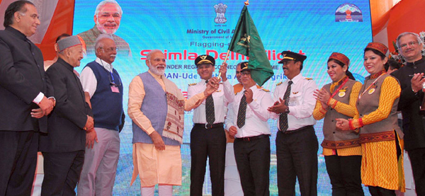 PM flags off UDAN scheme eyeing regional connectivity