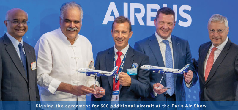 Indigo Ups the Ante with 500 Airbus Order