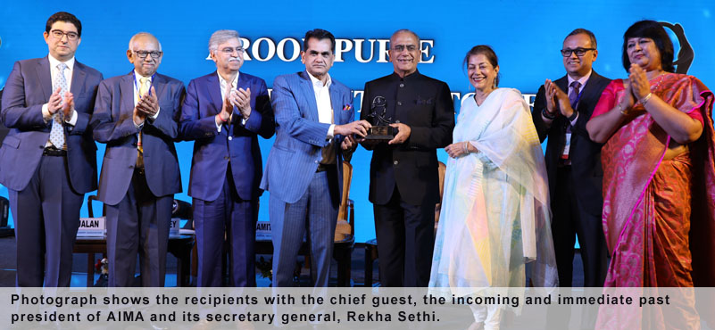 Aroon Purie Gets Lifetime Achievement Award from AIMA
